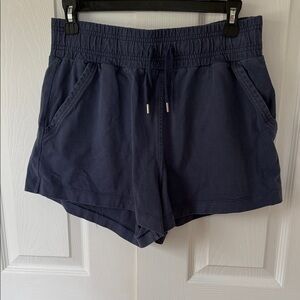 CALIA Navy Drawstring Casual Shorts